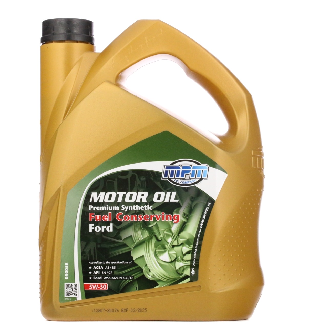 MPM 5W-30 Prem.Synth.Fuel Conserving Ford  5л